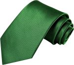 Dubulle Mens Paisely Silk Tie for Men Necktie and Pocket Square Set - Image 8